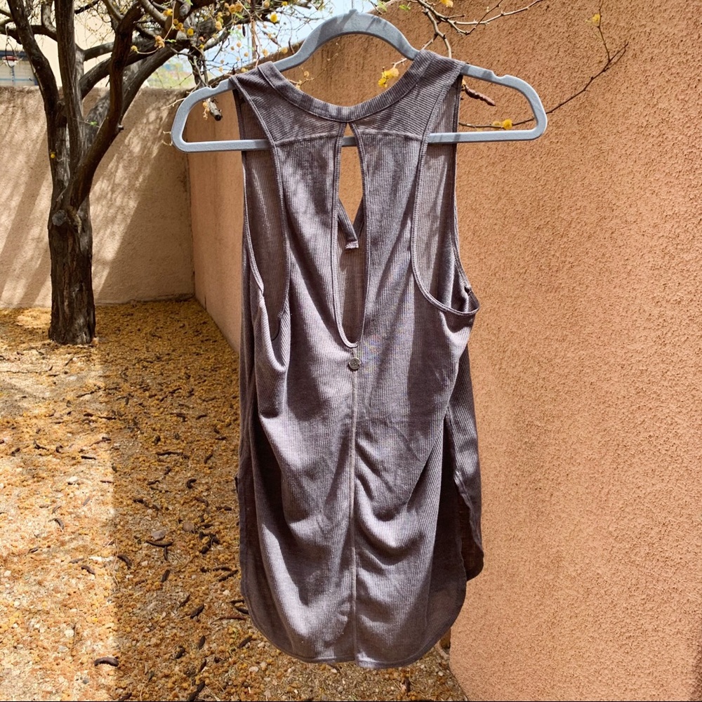 Prana Keyhole Ribbed Tank - Picture 2 of 4